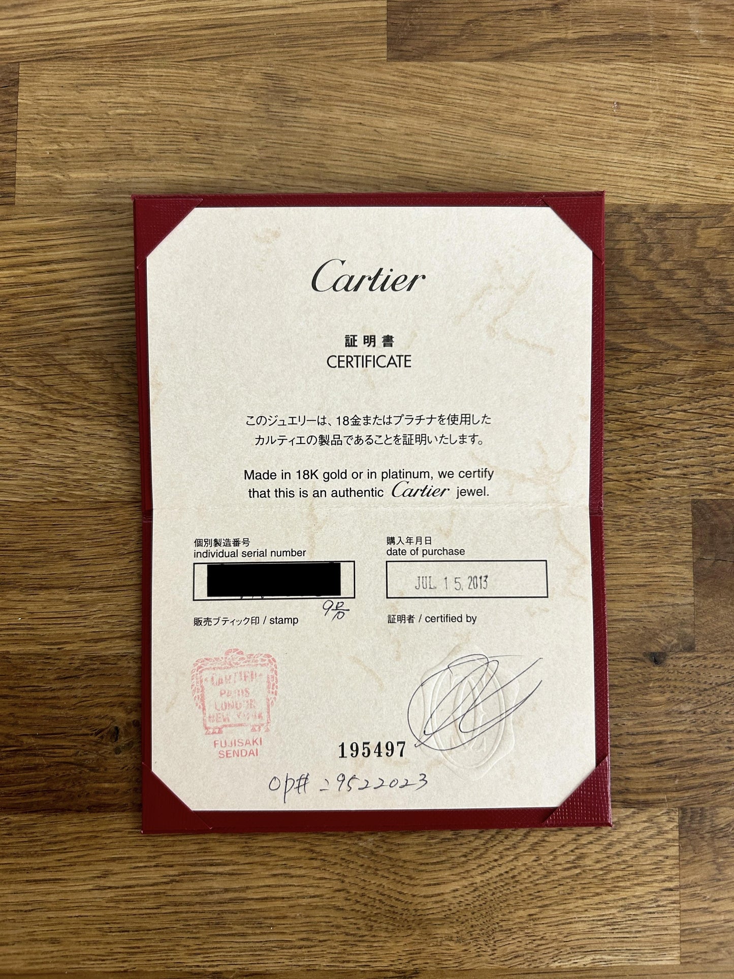 Cartier Diamond Half-Eternity Ring