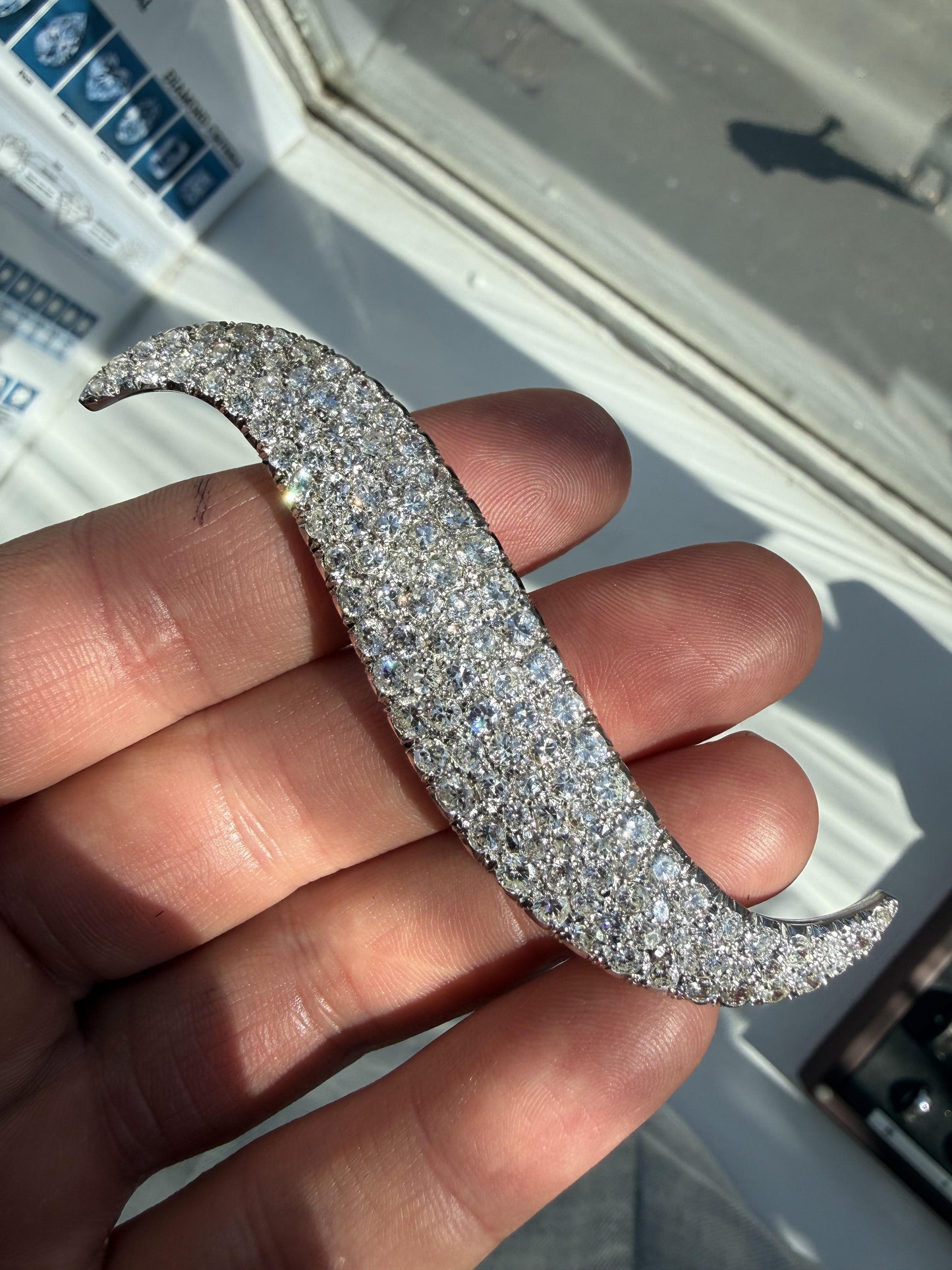Vintage Diamond Brooch