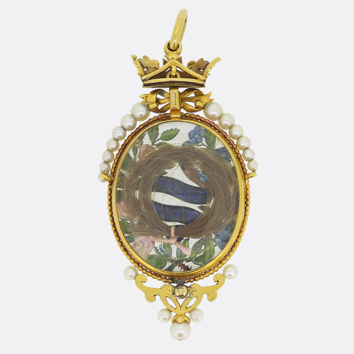 Victorian Royal Princess Louise Wedding Pendant