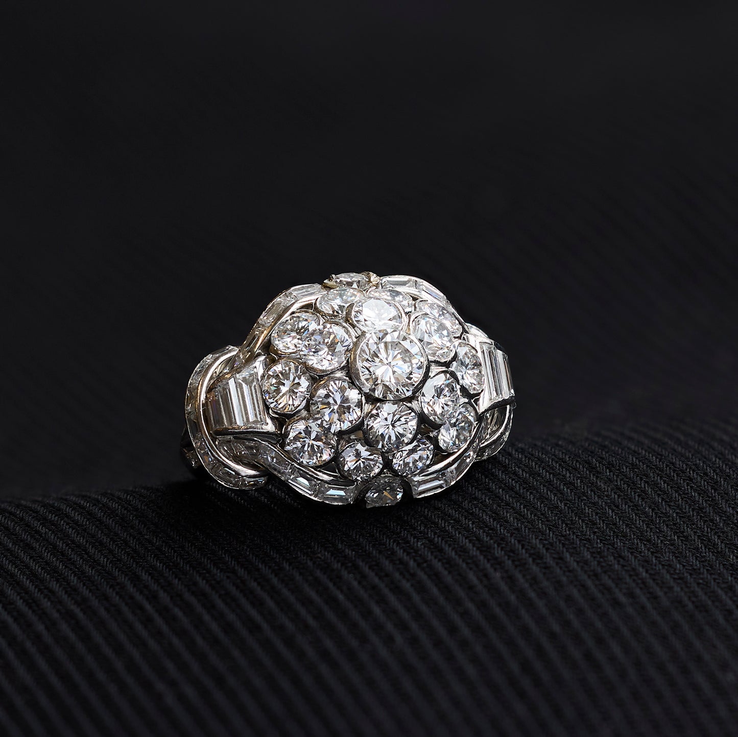 Van Cleef & Arpels Diamond Cluster Ring