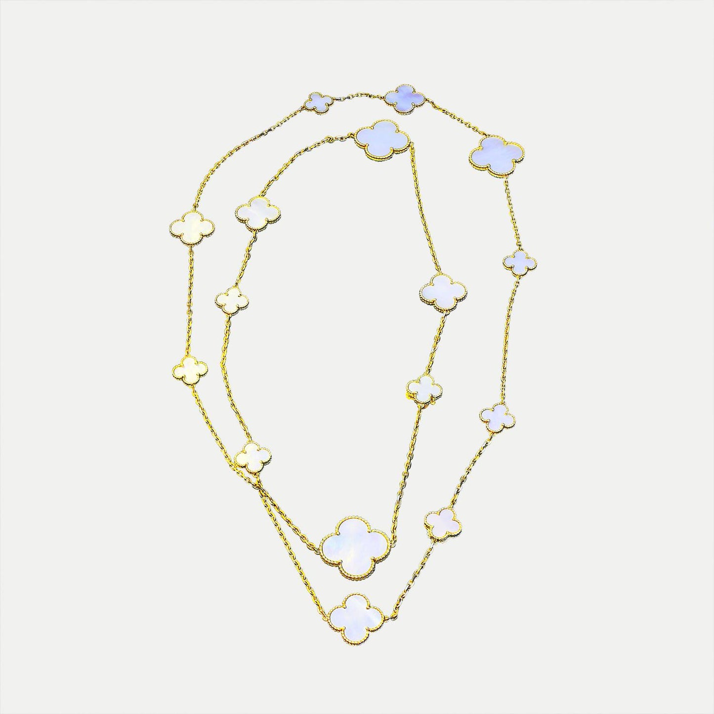 Van Cleef & Arpels Alhambra Mother of Pearl Necklace