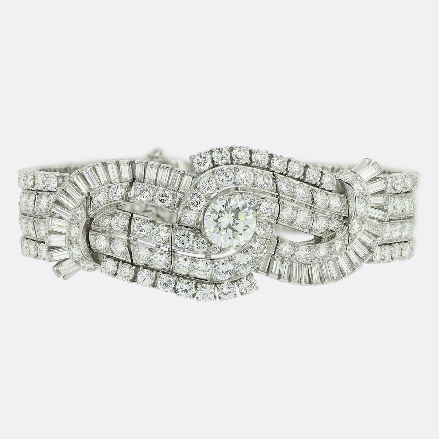 Vintage 23.0 Carat Diamond Bracelet