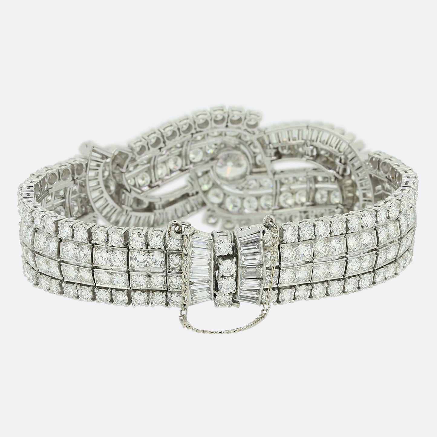 Vintage 23.0 Carat Diamond Bracelet