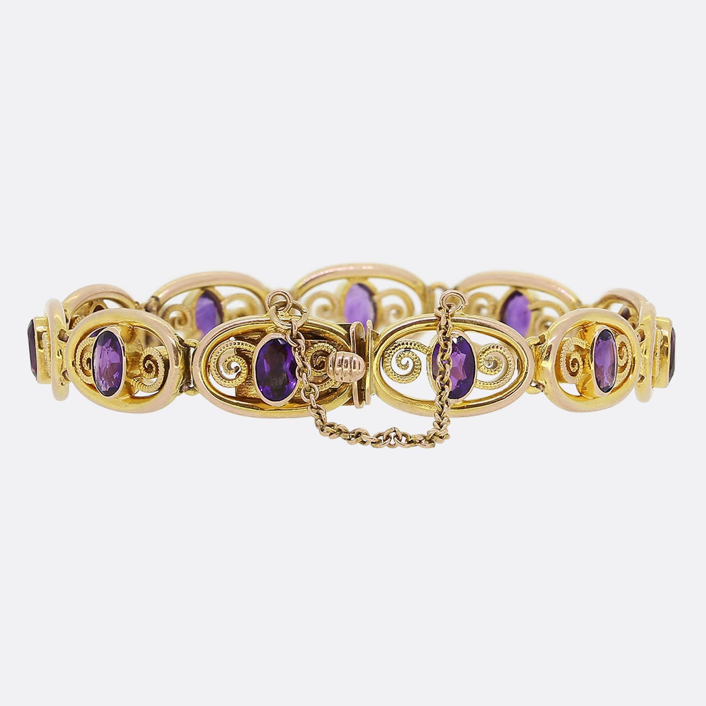 Murrle Bennett Vintage Amethyst Bracelet