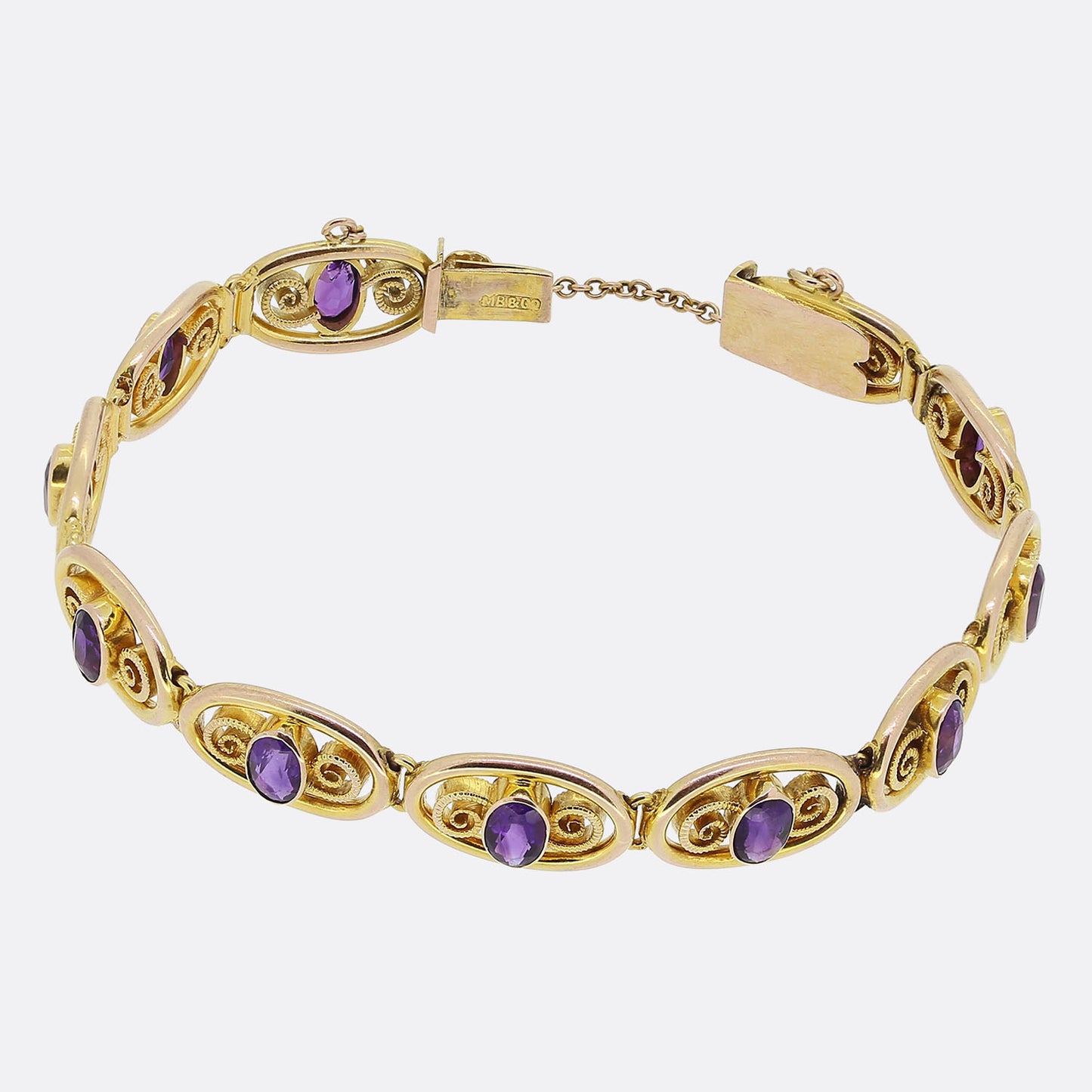 Murrle Bennett Vintage Amethyst Bracelet