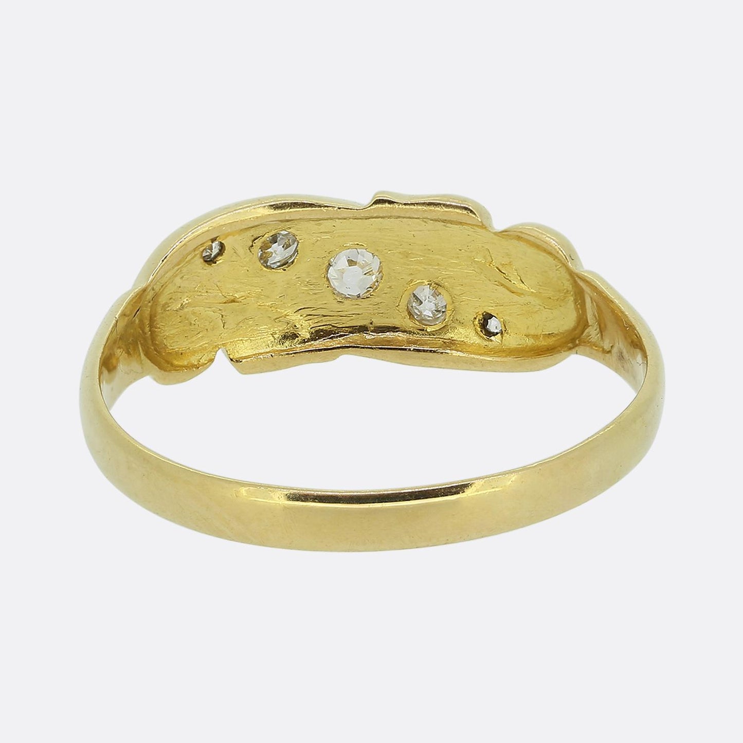 Antique Diamond Twist Ring