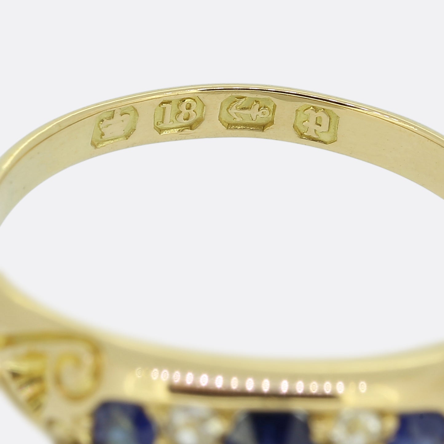 Victorian Sapphire and Diamond Ring
