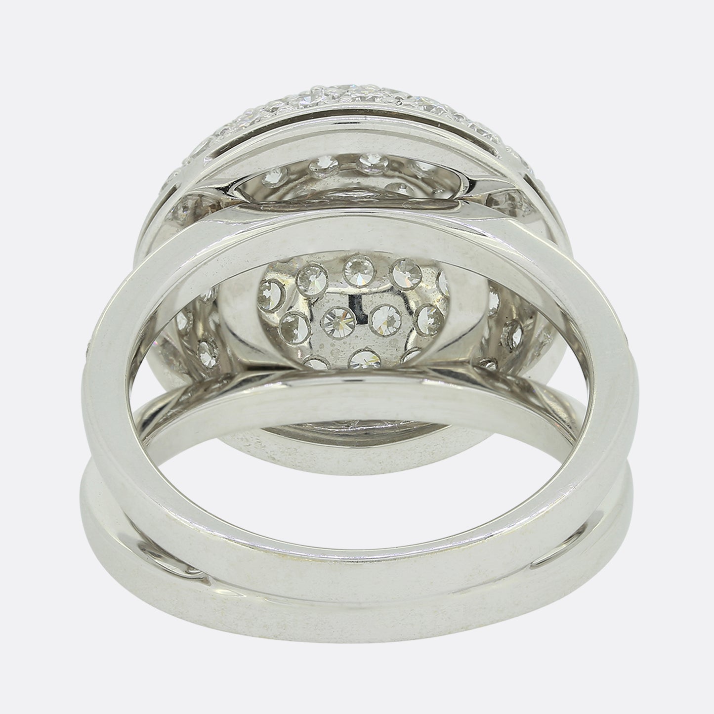 2.54 Carat Diamond Bombe Ring