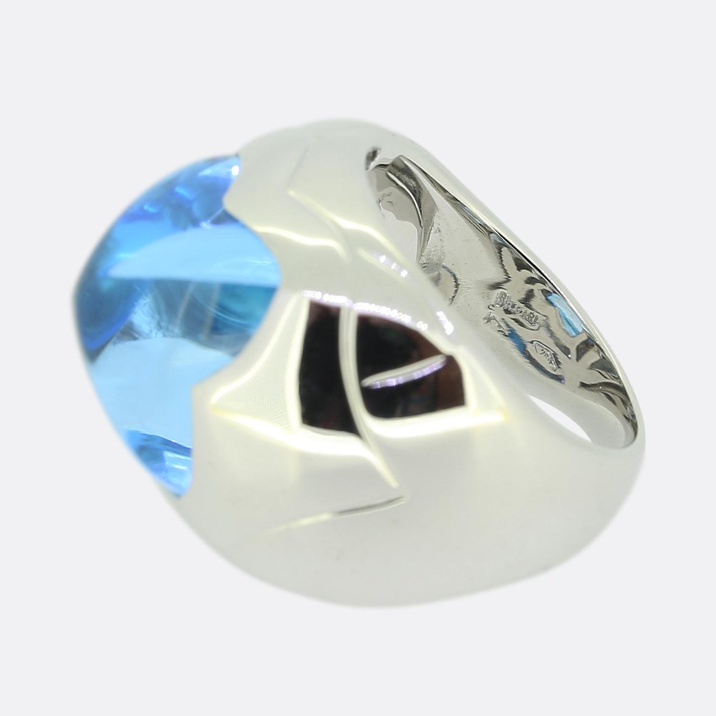 Bvlgari Topaz Pyramid Ring