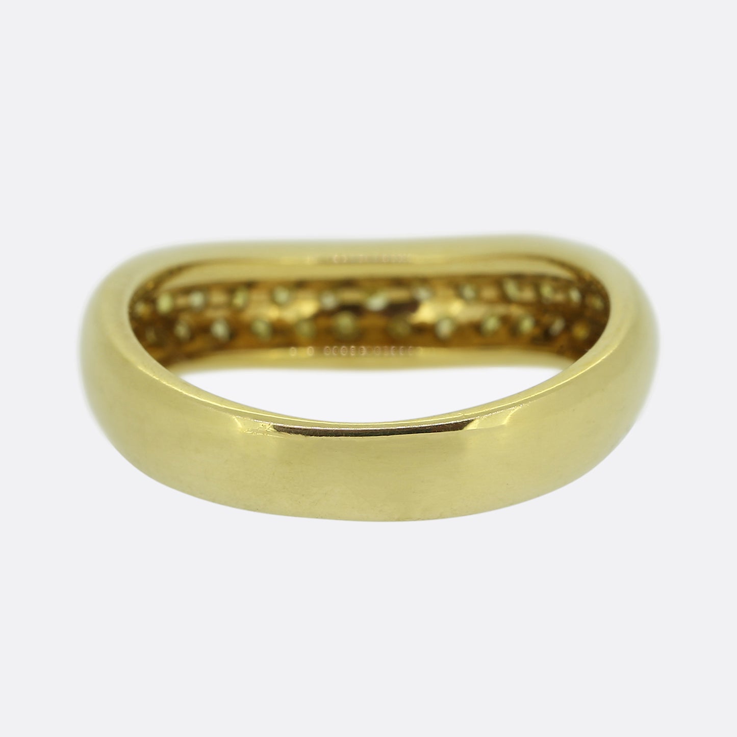 Picchiotti Yellow Diamond Wishbone Ring