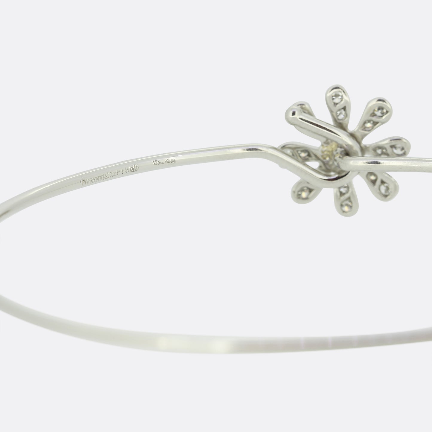 Tiffany & Co. Paloma Picasso Diamond Daisy Bangle