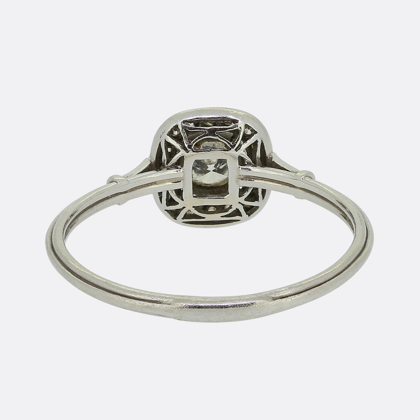 Vintage Diamond Halo Ring