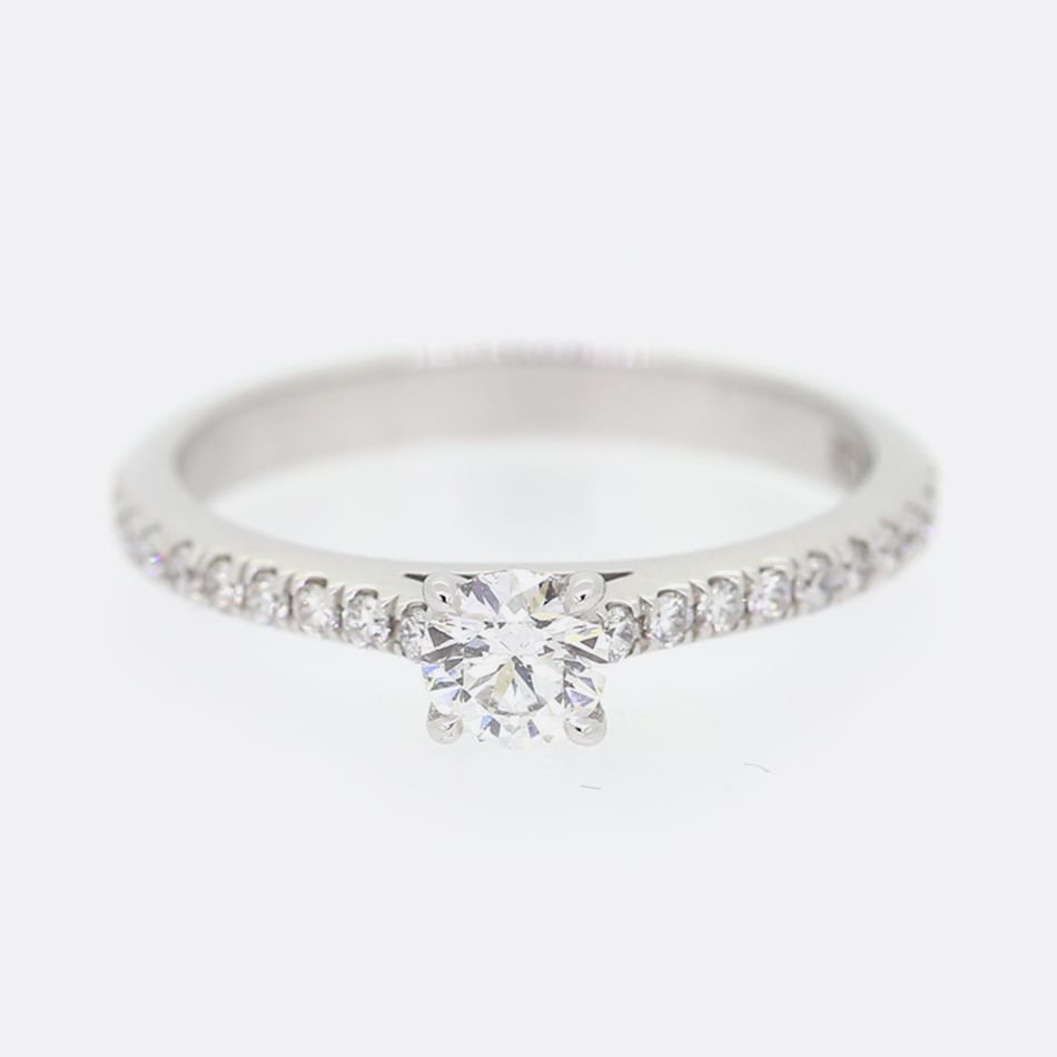 Carl Bucherer Solitaire 0.30 Carat Diamond Engagement Ring