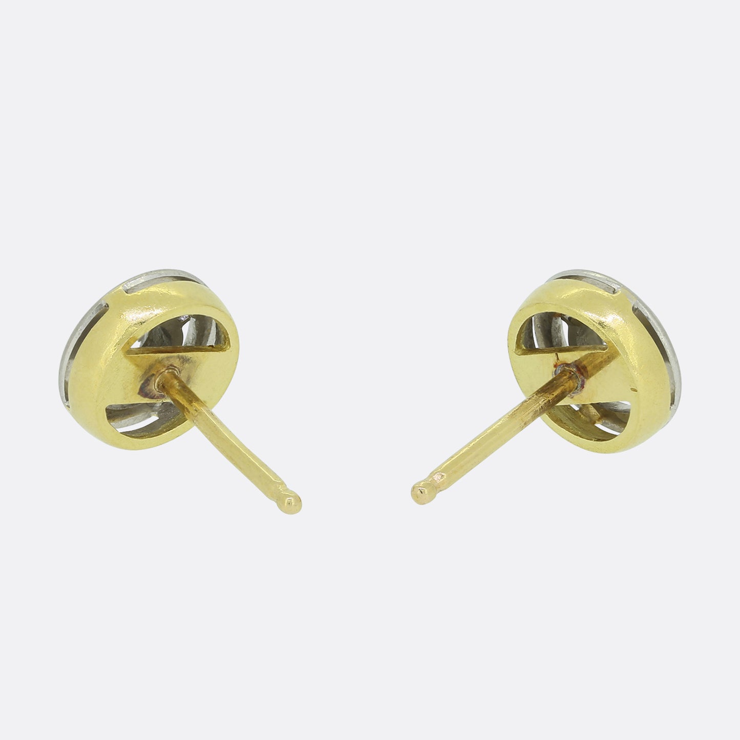 Vintage 0.50 Carat Diamond Stud Earrings