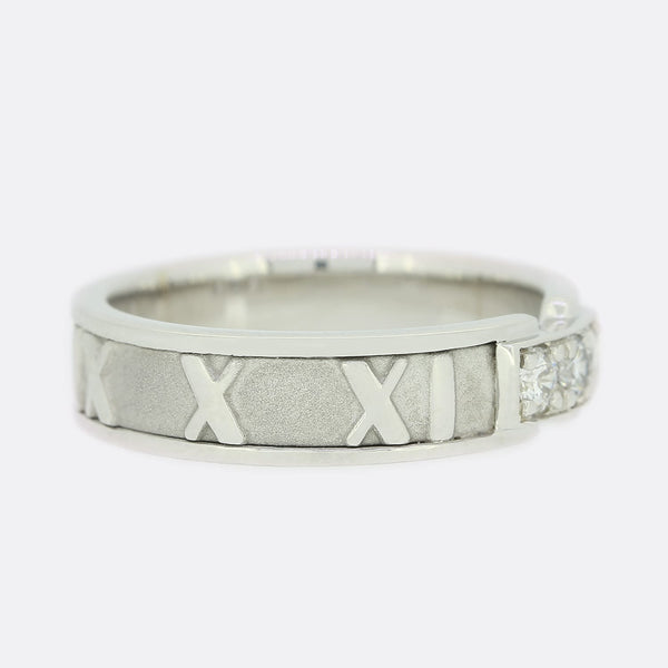 Tiffany & Co. Diamond Atlas Ring Size L (52)