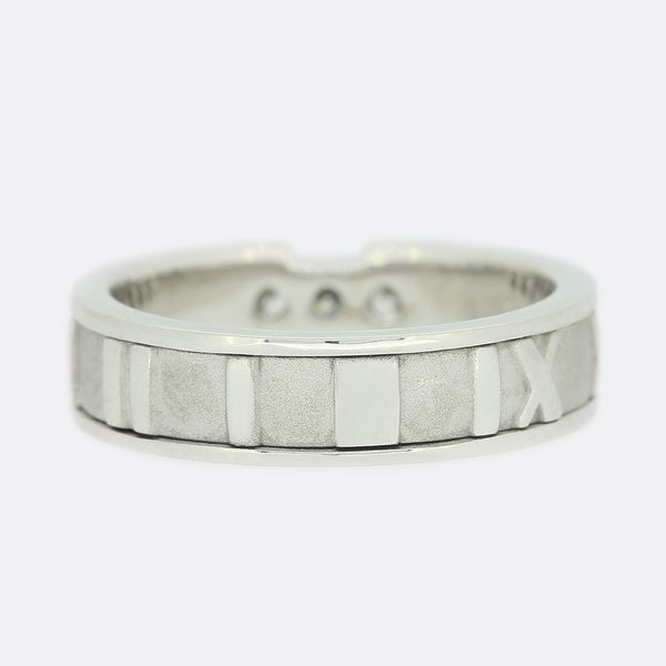 Tiffany & Co. Diamond Atlas Ring Size L (52)