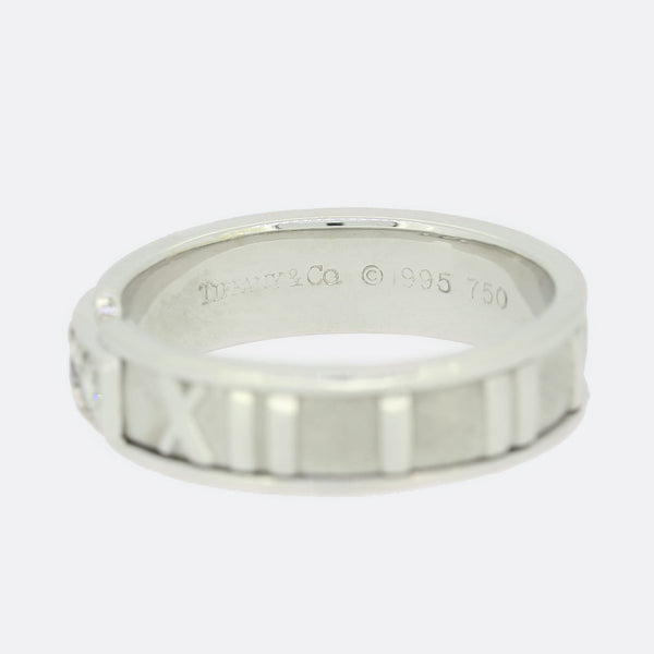 Tiffany & Co. Diamond Atlas Ring Size L (52)