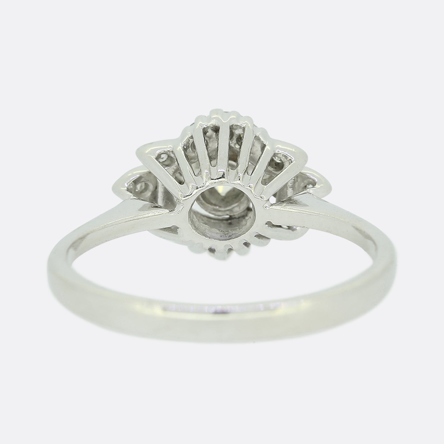 0.32 Carat Diamond Cluster Ring