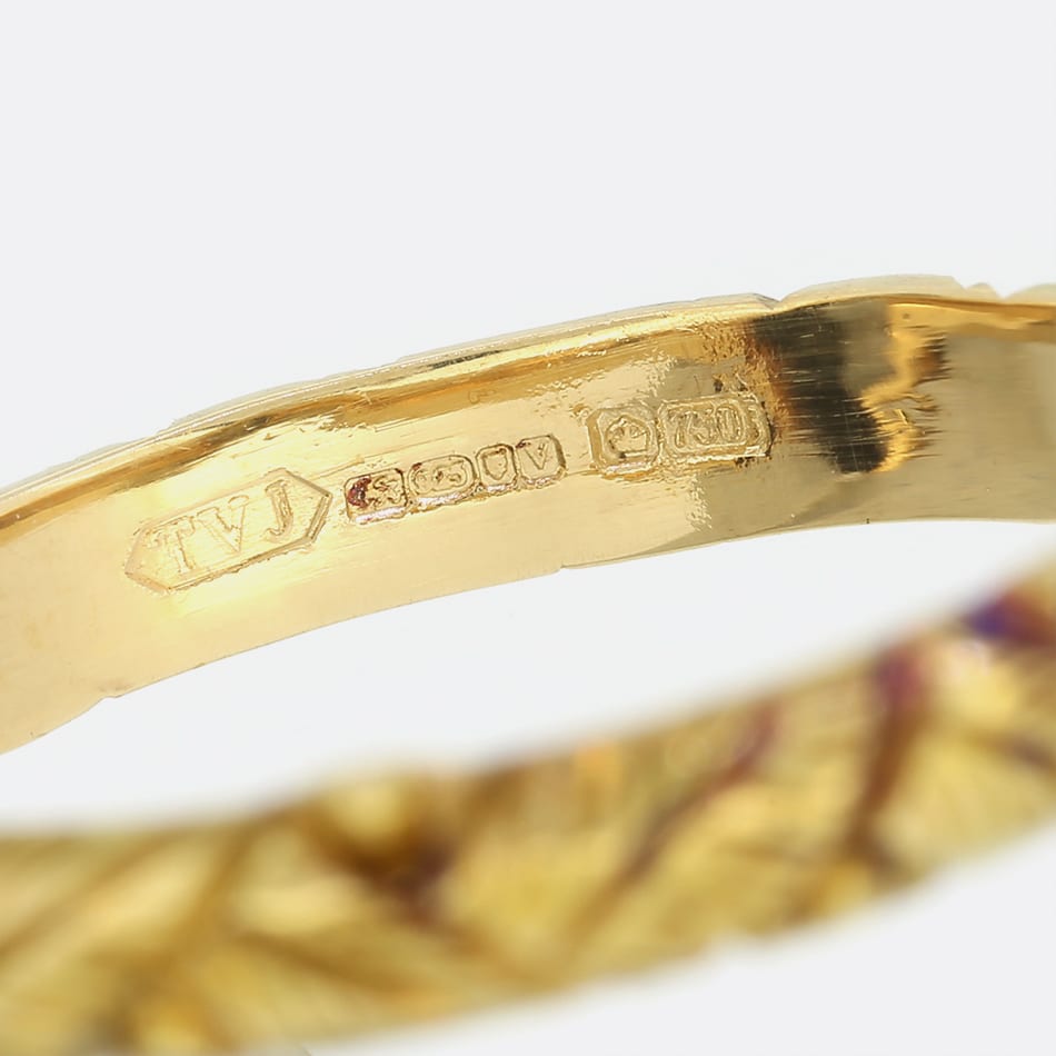 Georgian Style Rose Cut Diamond Ring