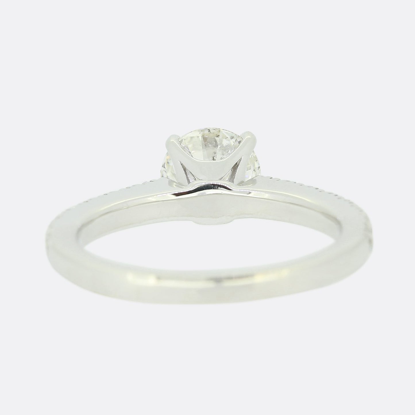 0.90 Carat Diamond Solitaire Engagement Ring