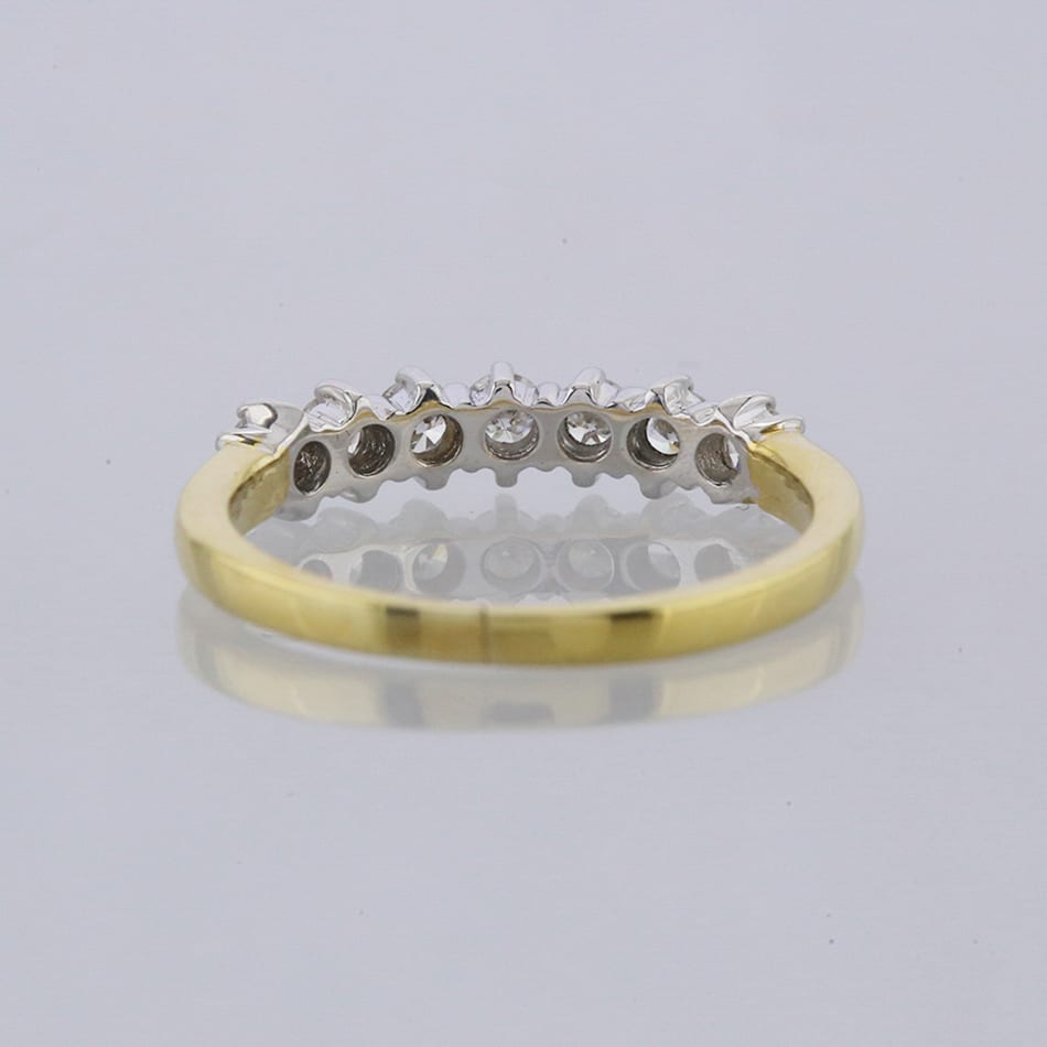 0.35 Carat Diamond Seven Stone Ring