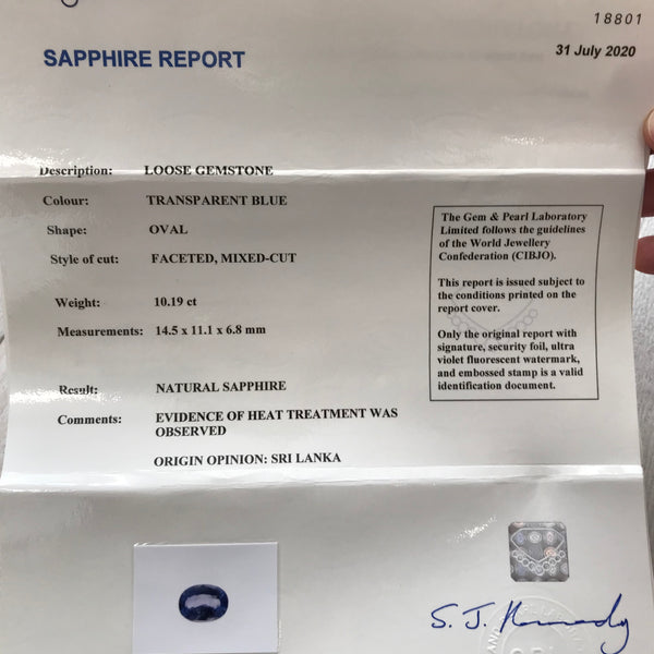 Vintage 10.19 Carat Sri Lankan Sapphire and Diamond Cluster Ring