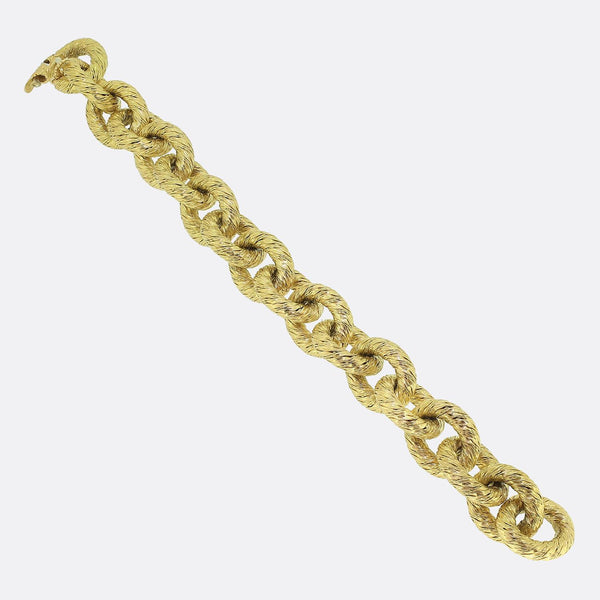 George L'Enfant for Van Cleef & Arpels Textured Link Bracelet