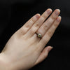 1.71 Carat Georgian Style Old Cushion Cut Diamond Ring