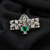 Edwardian Emerald and Diamond Brooch