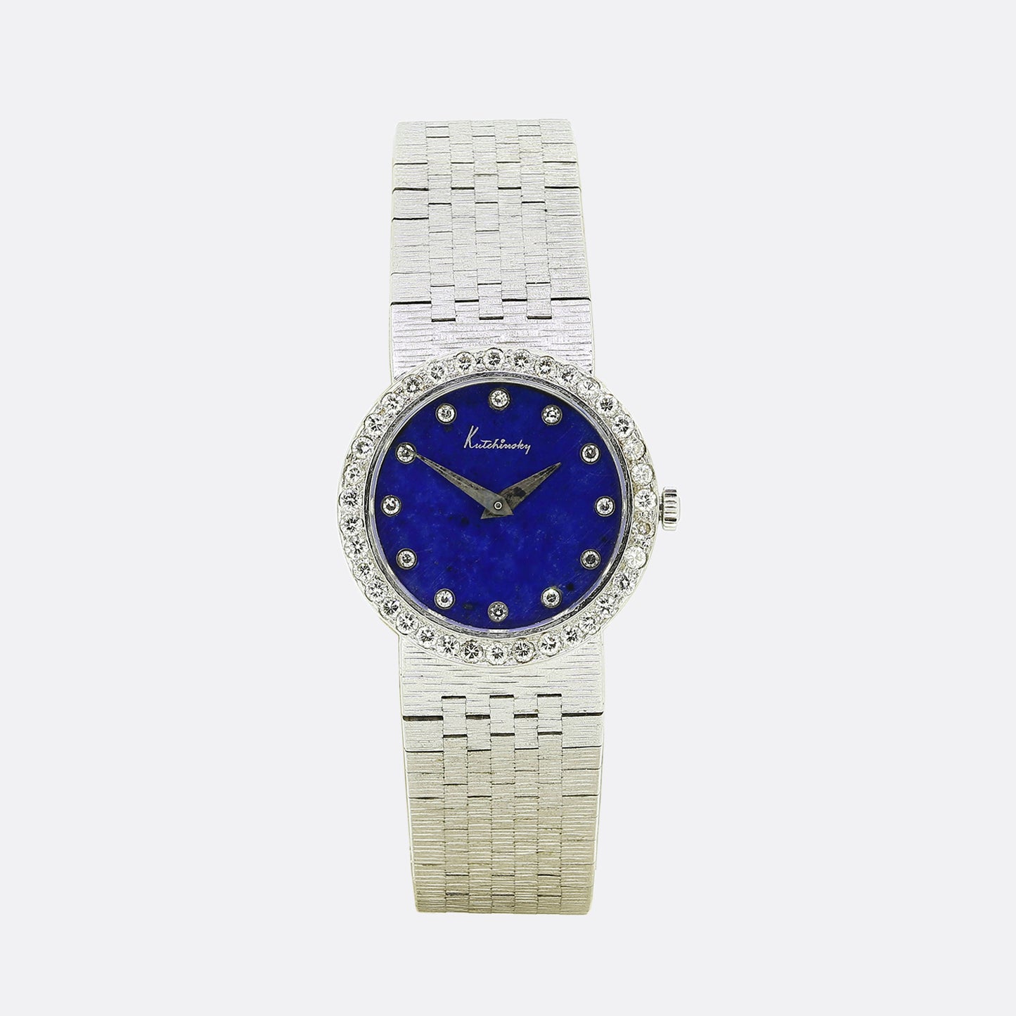Kutchinsky By Chopard Vintage Diamond Manual Wristwatch