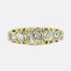 Victorian Five-Stone Diamond Adjustable Ring