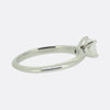Tiffany & Co. 0.66 Carat Princess Cut Diamond Solitaire Ring