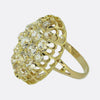 Antique Diamond Cluster Dress Ring