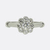 0.25 Carat Diamond Daisy Cluster Ring