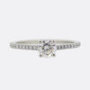 De Beers 0.35 Carat Diamond Solitaire Engagement Ring