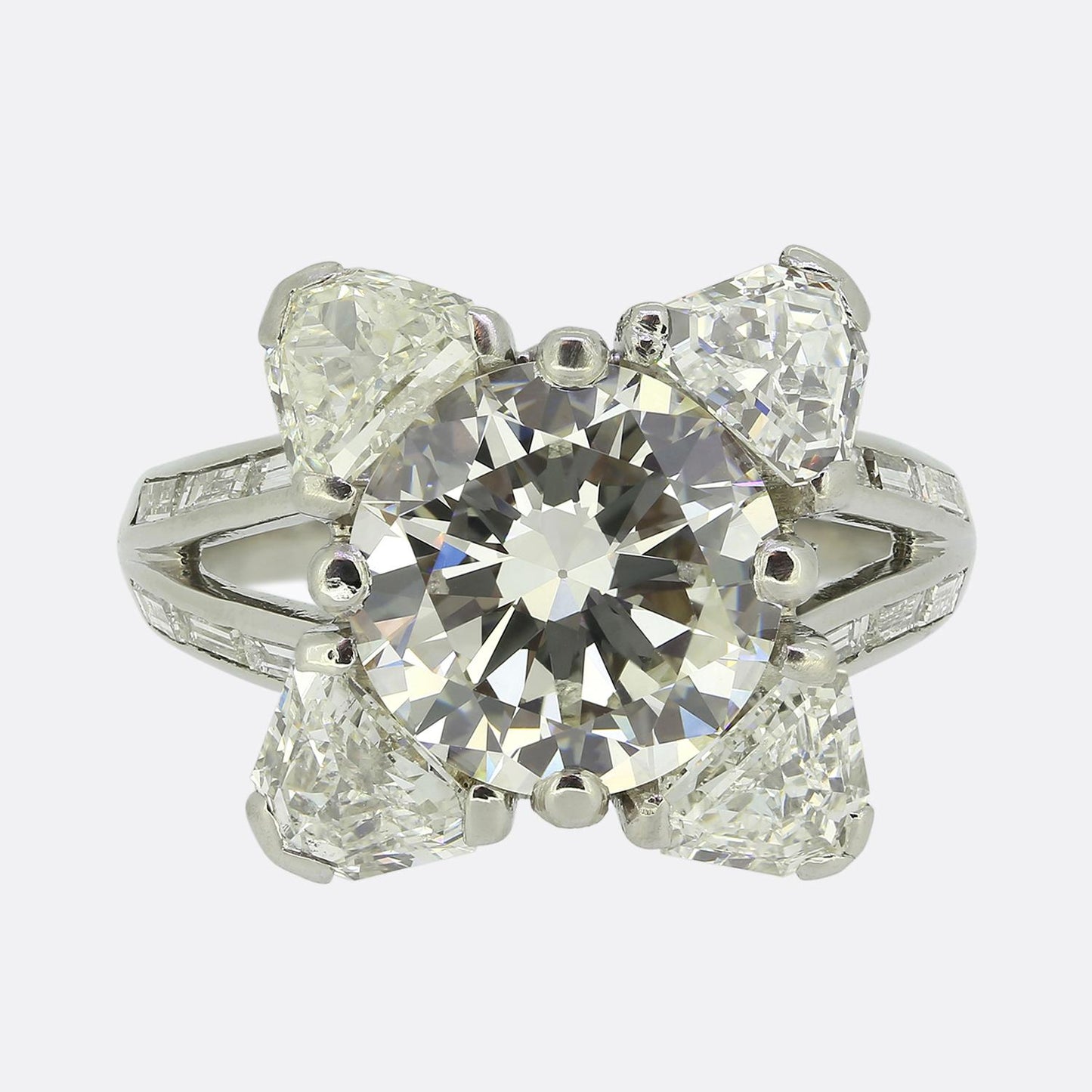 Maubossin 4.24 Carat Diamond Ring