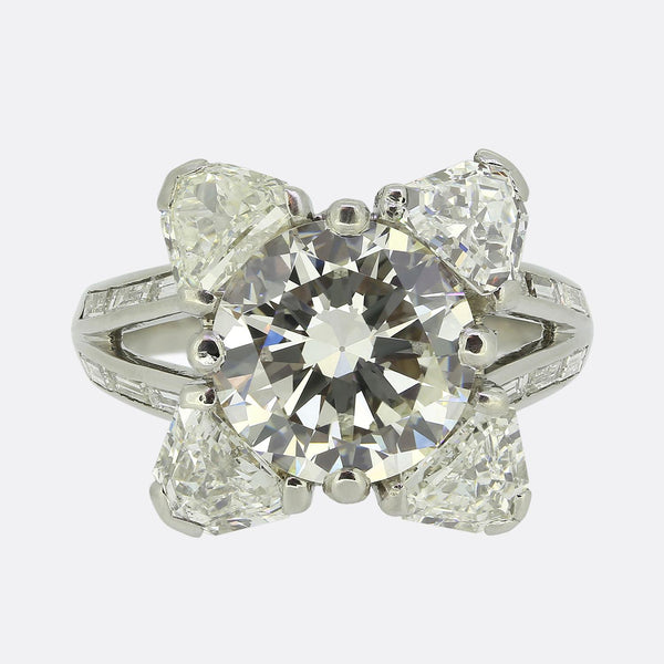 Maubossin 4.24 Carat Diamond Ring