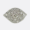 Vintage Old and Rose Cut Diamond Cluster Ring