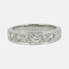 Vintage Half-Eternity Diamond Ring