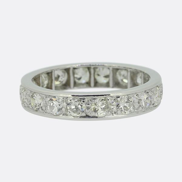 Antique Diamond Full-Eternity Ring Size O (55)