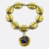 Victorian Diamond Fly Locket Bracelet