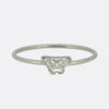 0.65 Carat Trapezoid-Cut Diamond Solitaire Ring