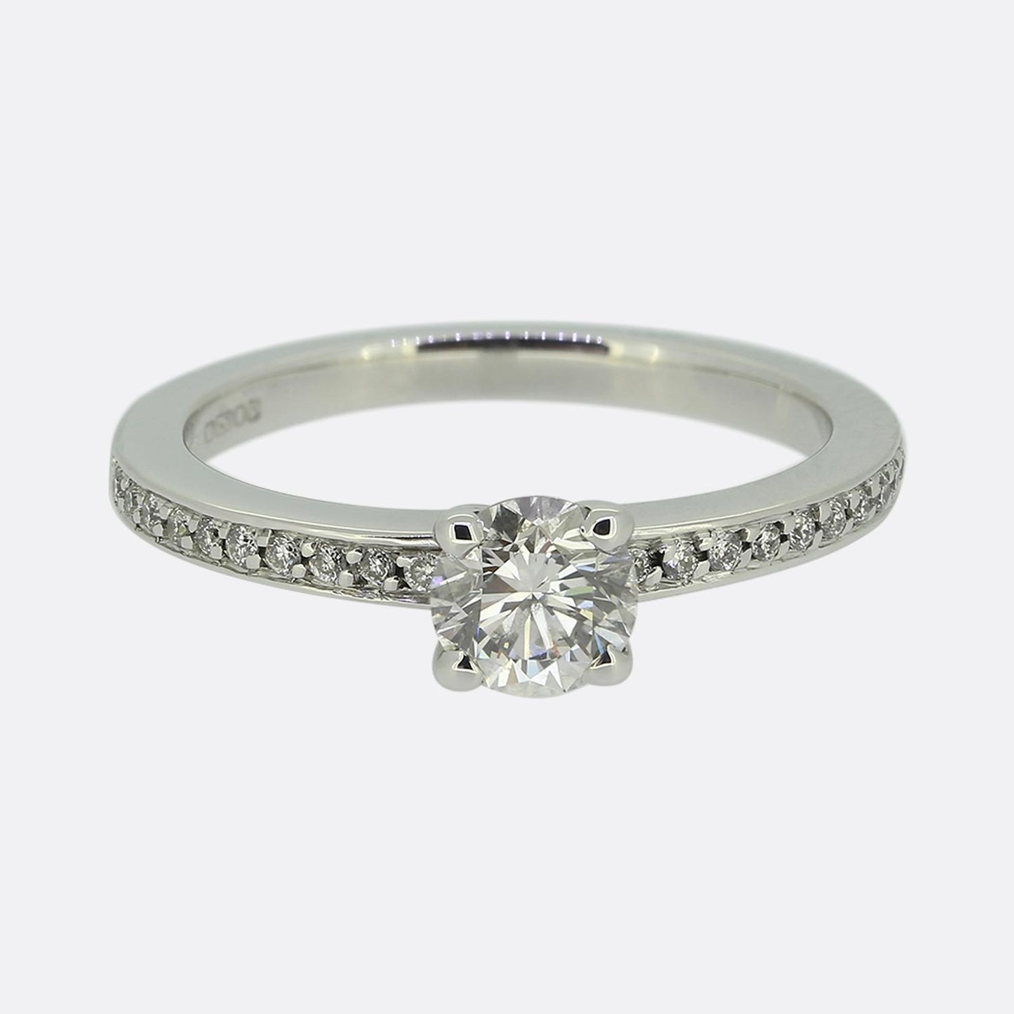 0.45 Carat Diamond Solitaire Ring