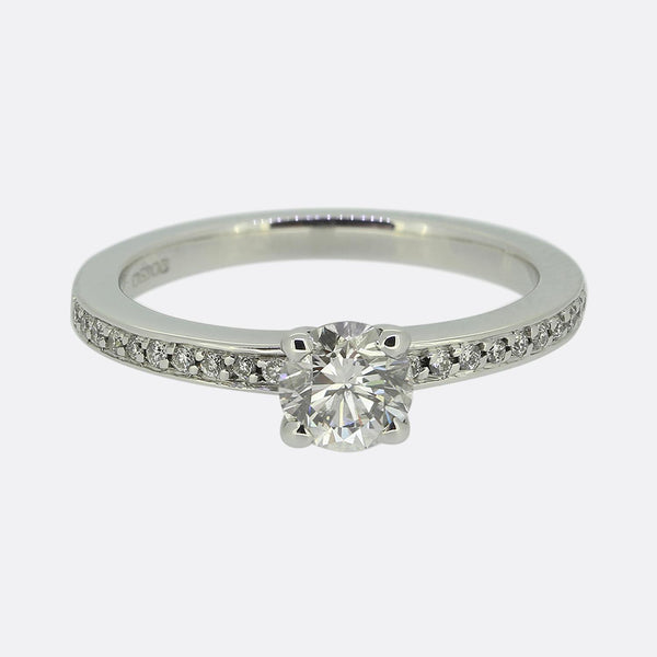 0.45 Carat Diamond Solitaire Ring
