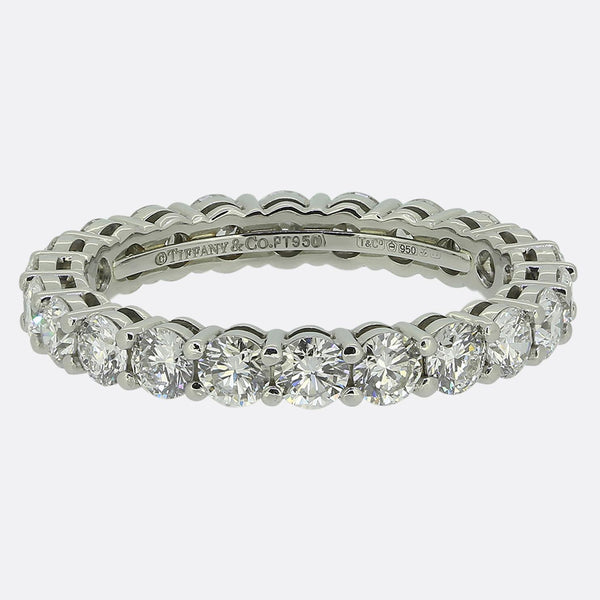Tiffany & Co. Forever Full-Eternity Diamond Ring Size L (52)