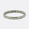 Edwardian Old Cut Diamond Full-Eternity Ring Size N (54)