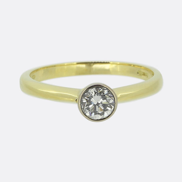 Mappin & Webb 0.30 Carat Diamond Solitaire Ring