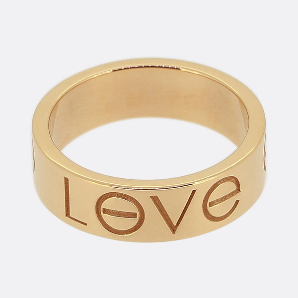 Cartier LOVE Ring Size K 1/2 (51)