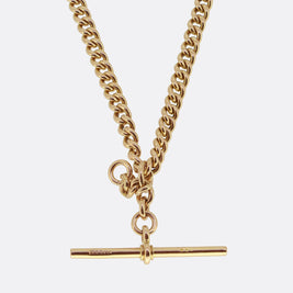 Antique 15ct Gold Albert Chain Necklace