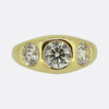 3.09 Carat Diamond Three-Stone Ring